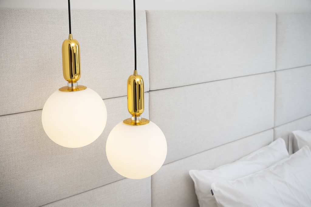 luces apartamento modelo