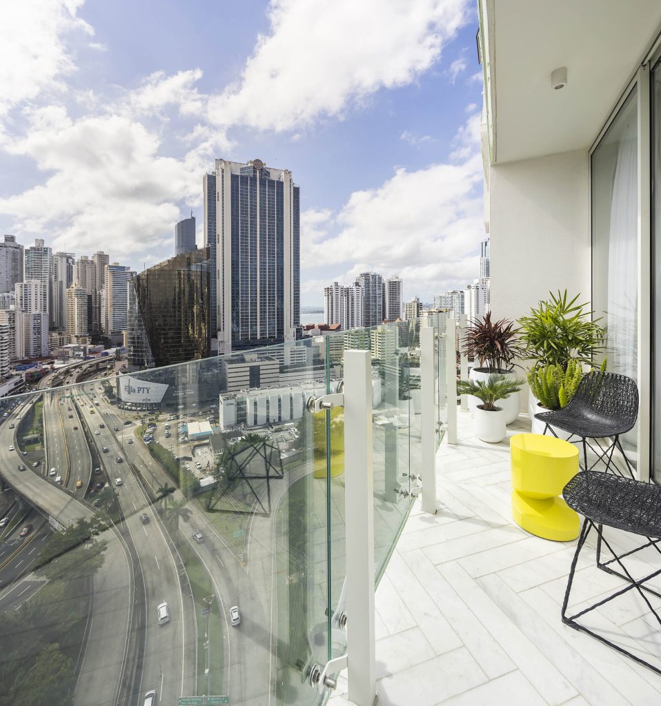 apartamento modelo vista balcon