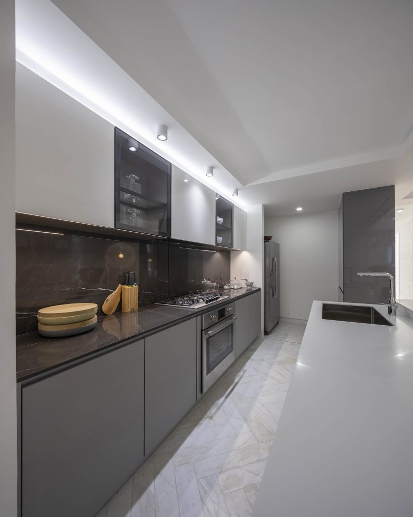 apartamento modelo cocina