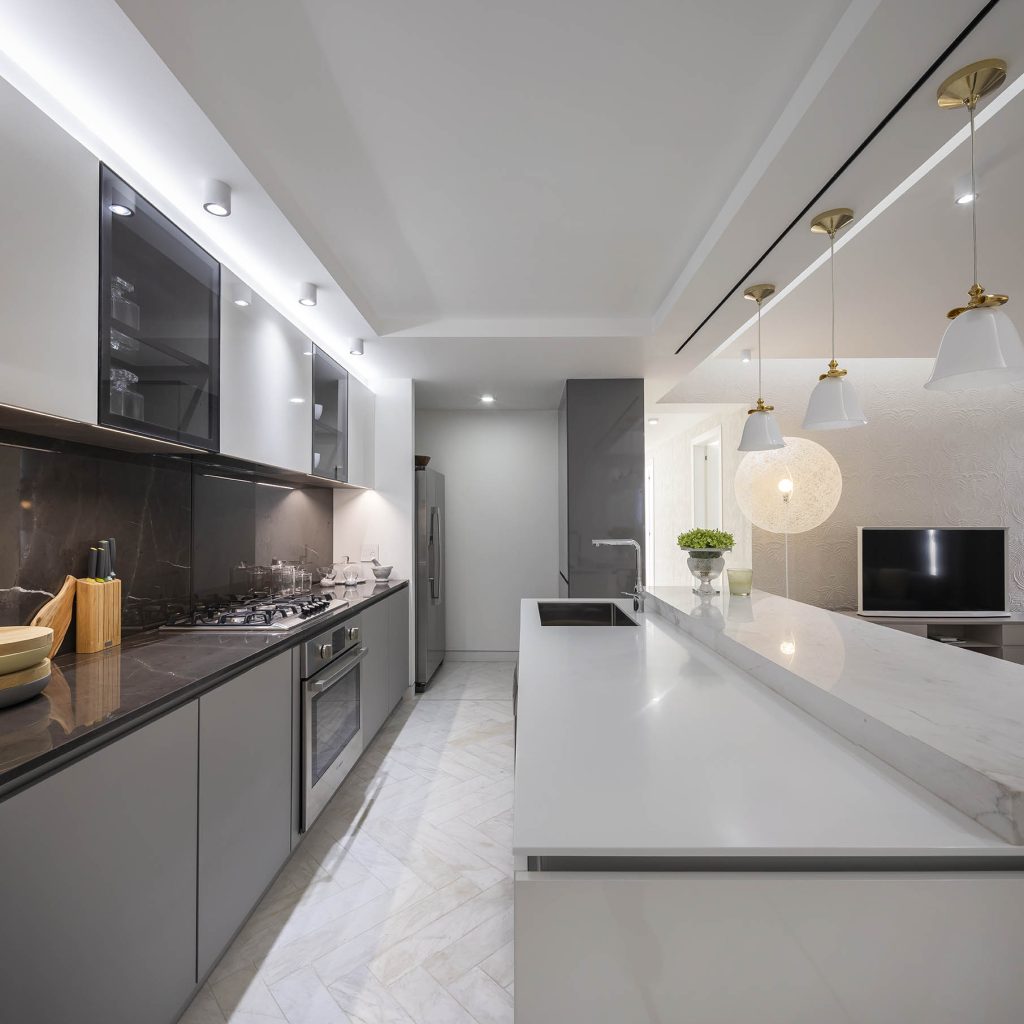 apartamento modelo cocina