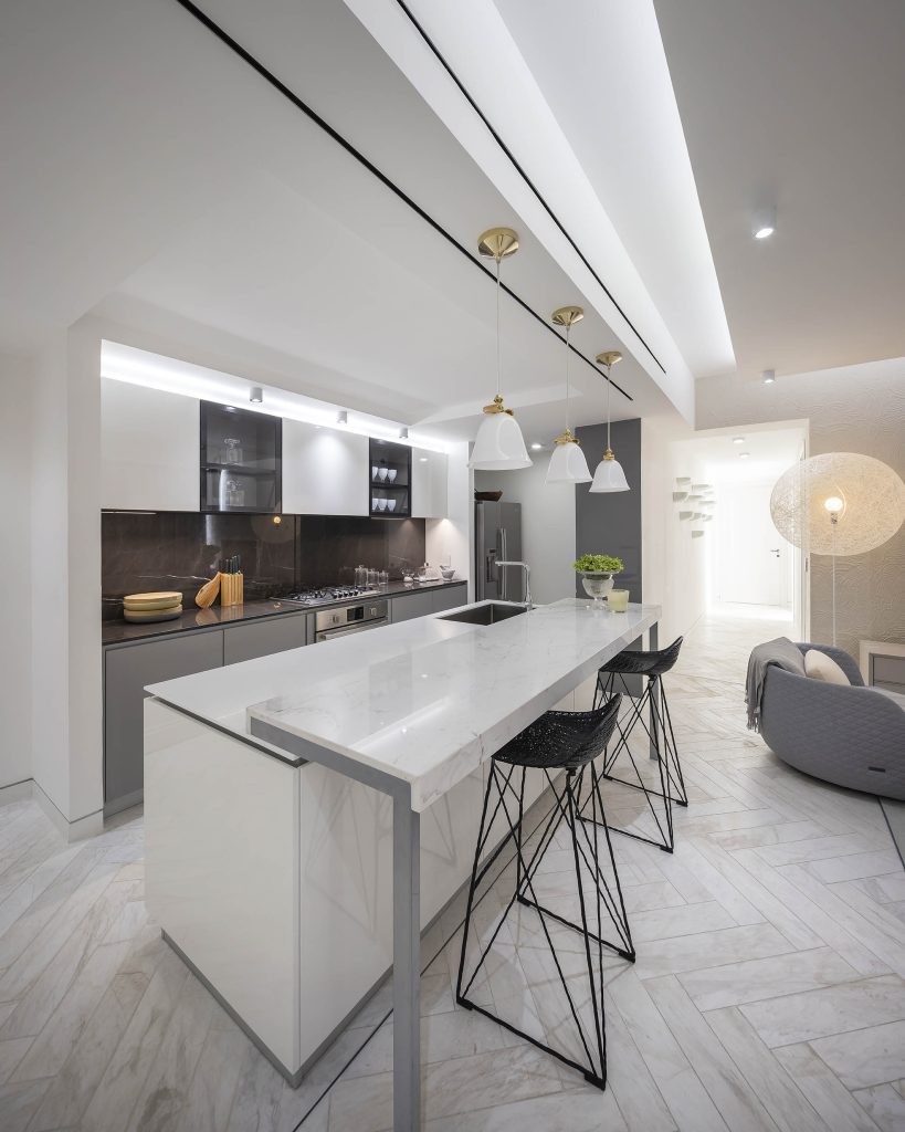 apartamento modelo cocina