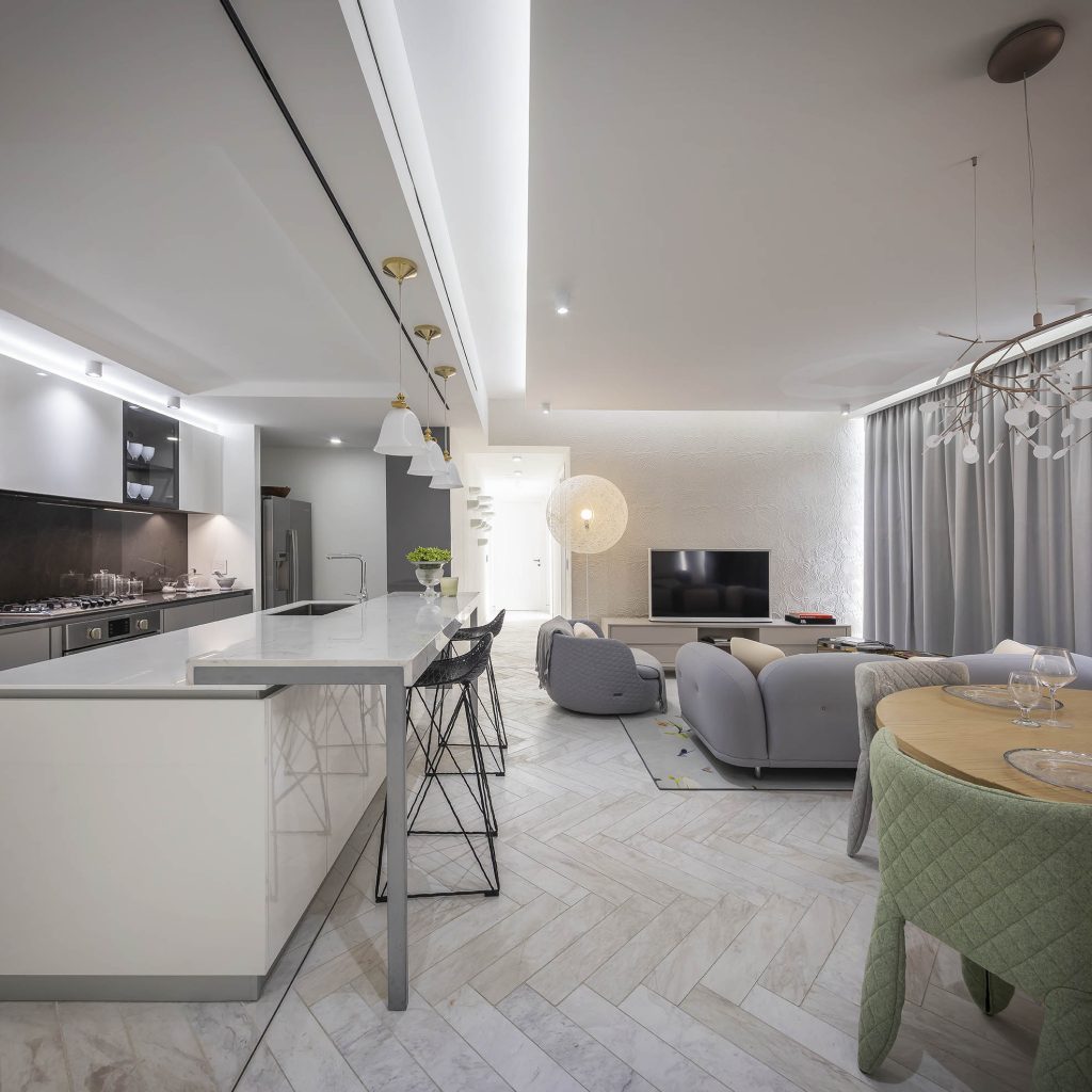 apartamento modelo cocina